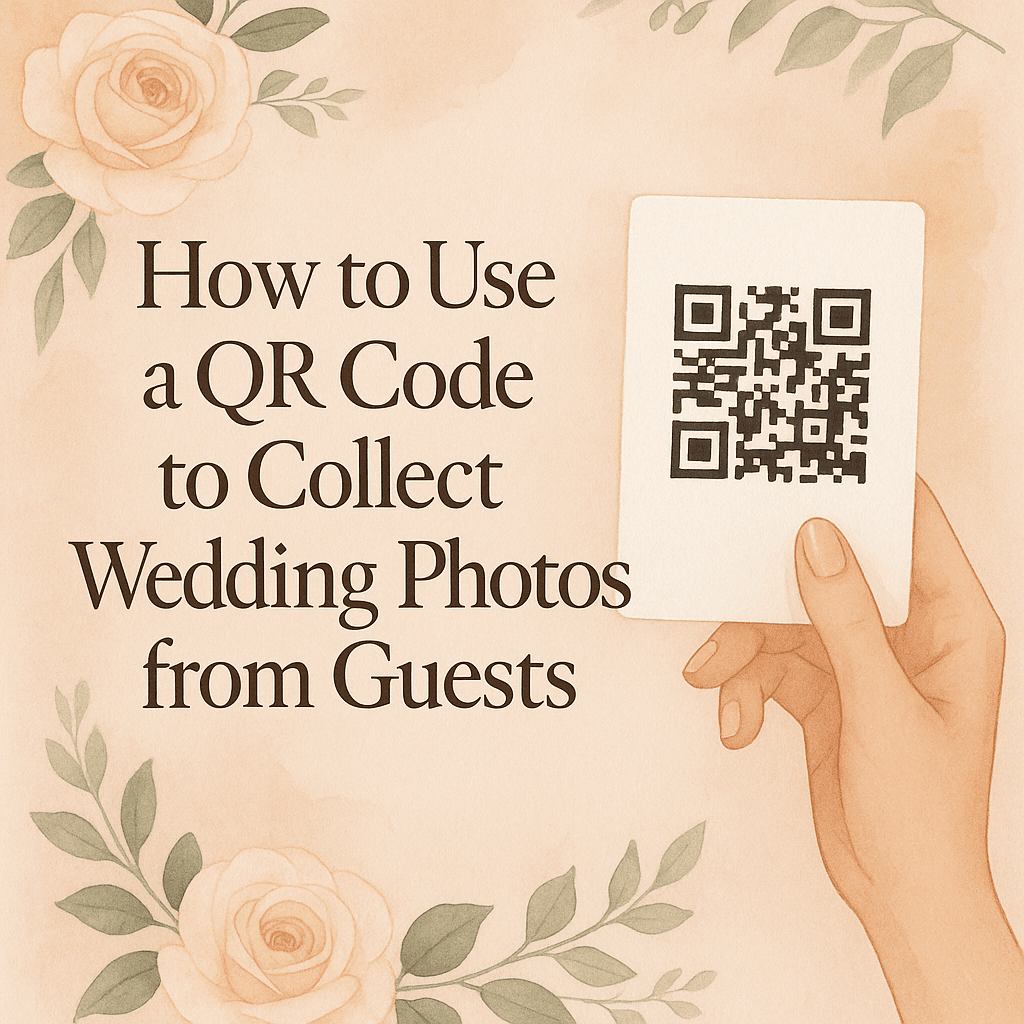 How to Use a QR Code to Collect Wedding Photos from Guests